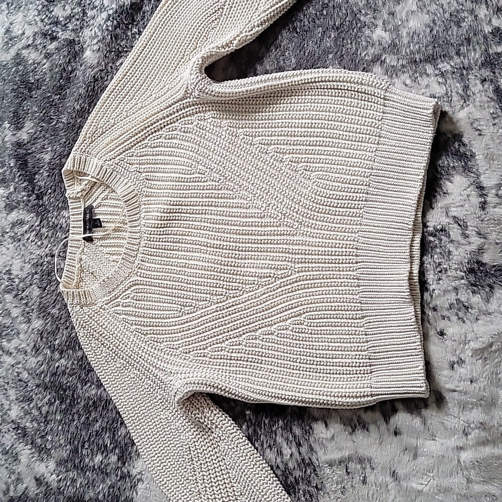 Banana Republic knitted cropped sweater